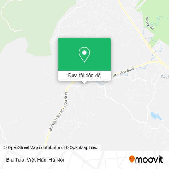 Bản đồ Bia Tươi Việt Hàn