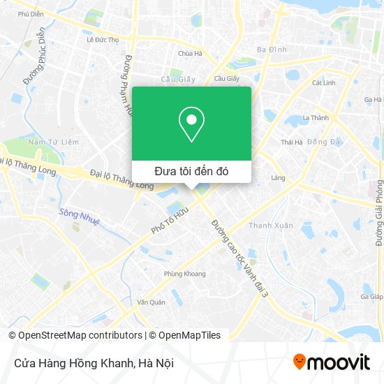 Bản đồ Cửa Hàng Hồng Khanh
