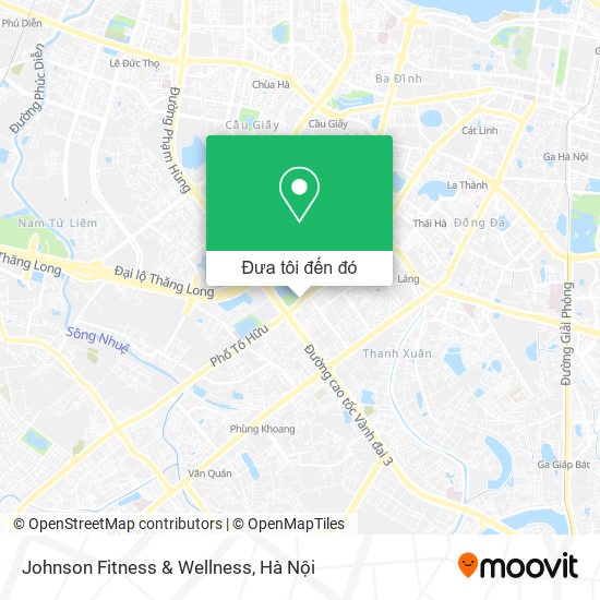 Bản đồ Johnson Fitness & Wellness