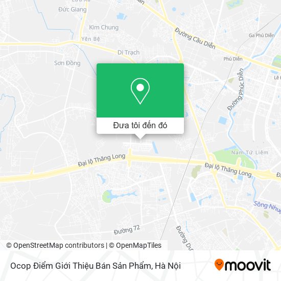 Bản đồ Ocop Điểm Giới Thiệu Bán Sản Phẩm
