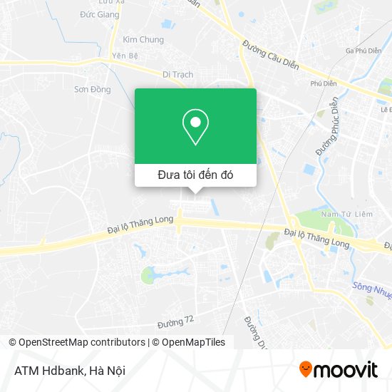 Bản đồ ATM Hdbank