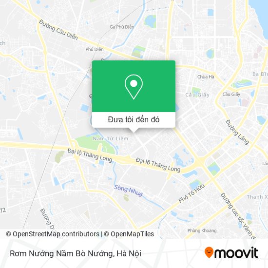 Bản đồ Rơm Nướng Nầm Bò Nướng