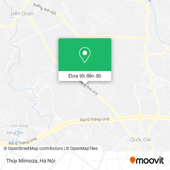 Bản đồ Thủy Mimoza