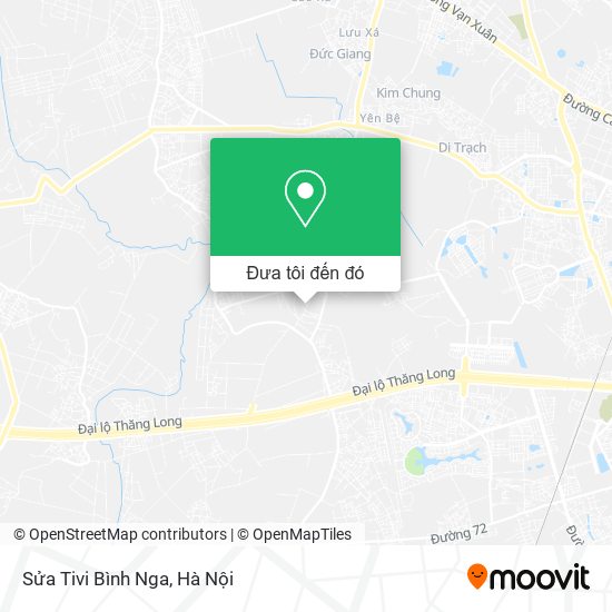 Bản đồ Sửa Tivi Bình Nga