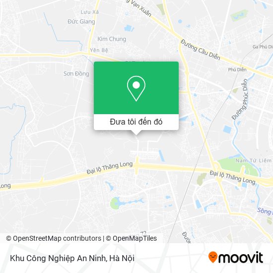 Bản đồ Khu Công Nghiệp An Ninh
