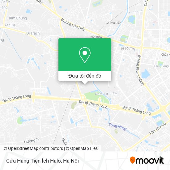 Bản đồ Cửa Hàng Tiện Ích Halo