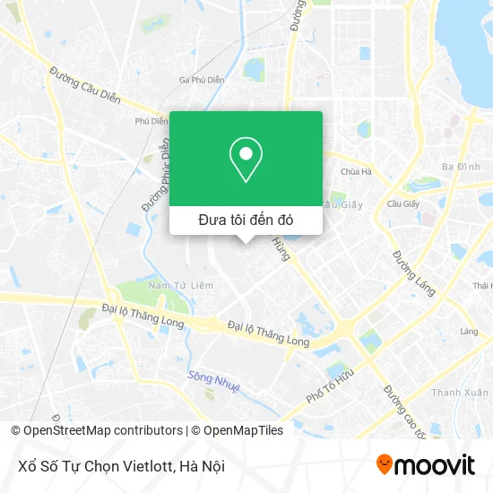 Bản đồ Xổ Số Tự Chọn Vietlott
