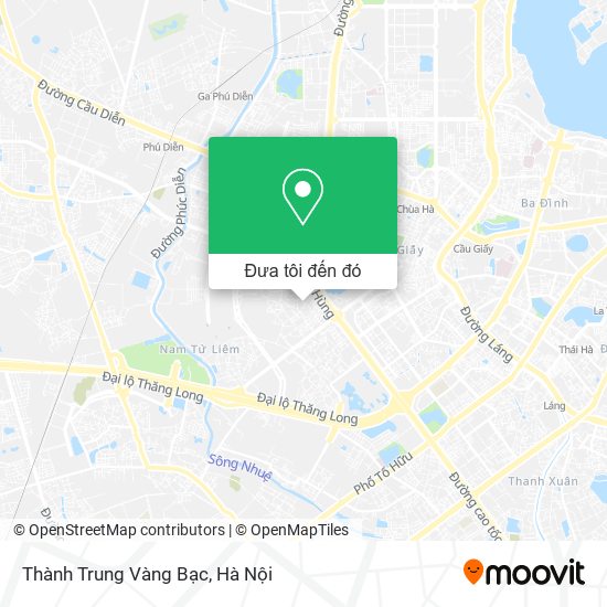 Bản đồ Thành Trung Vàng Bạc