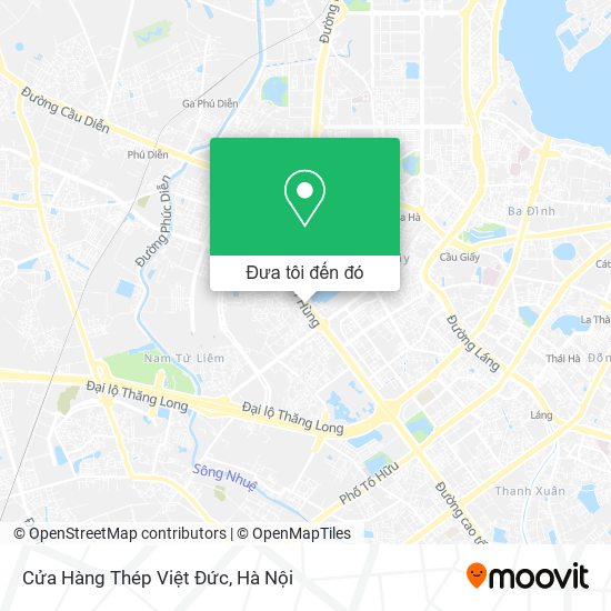 Bản đồ Cửa Hàng Thép Việt Đức