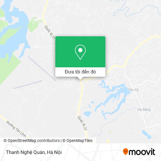 Bản đồ Thanh Nghệ Quán