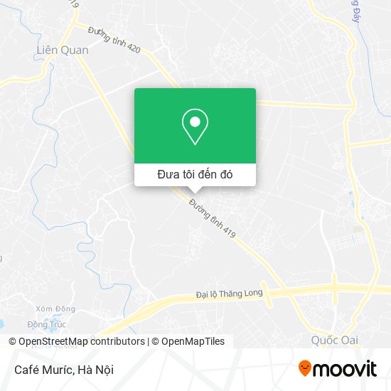 Bản đồ Café Muríc