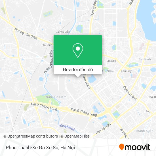 Bản đồ Phúc Thành-Xe Ga Xe Số