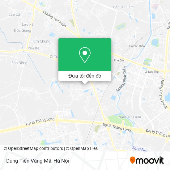 Bản đồ Dung Tiến Vàng Mã