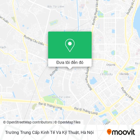 Bản đồ Trường Trung Cấp Kinh Tế Và Kỹ Thuật