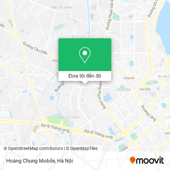 Bản đồ Hoàng Chung Mobile