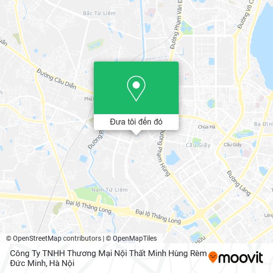 Bản đồ Công Ty TNHH Thương Mại Nội Thất Minh Hùng Rèm Đức Minh