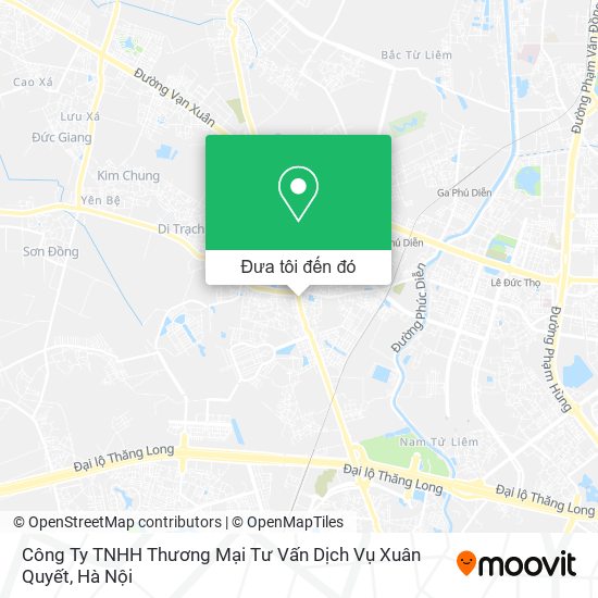 Bản đồ Công Ty TNHH Thương Mại Tư Vấn Dịch Vụ Xuân Quyết