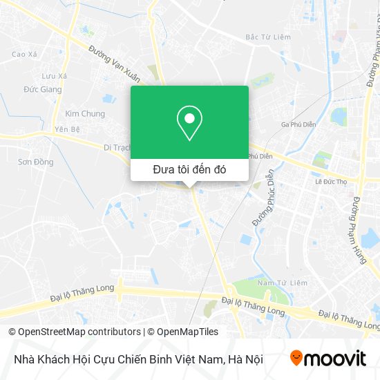 Bản đồ Nhà Khách Hội Cựu Chiến Binh Việt Nam