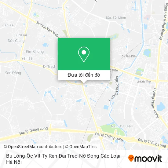 Bản đồ Bu Lông-Ốc Vít-Ty Ren-Đai Treo-Nở Đóng Các Loại