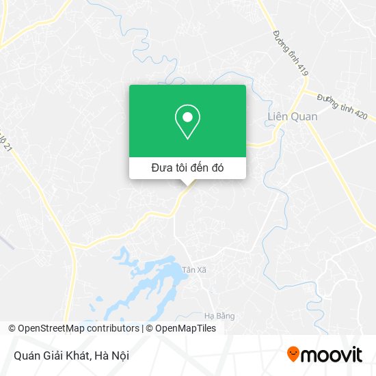 Bản đồ Quán Giải Khát