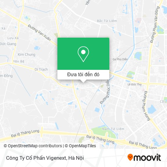 Bản đồ Công Ty Cổ Phẩn Vigenext