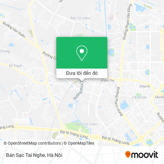 Bản đồ Bán Sạc Tai Nghe