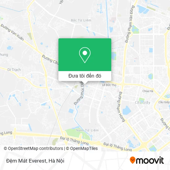 Bản đồ Đệm Mát Everest