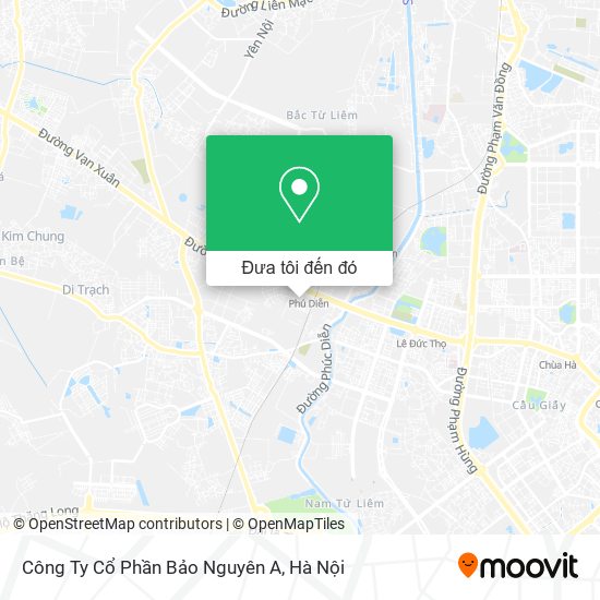 Bản đồ Công Ty Cổ Phần Bảo Nguyên A