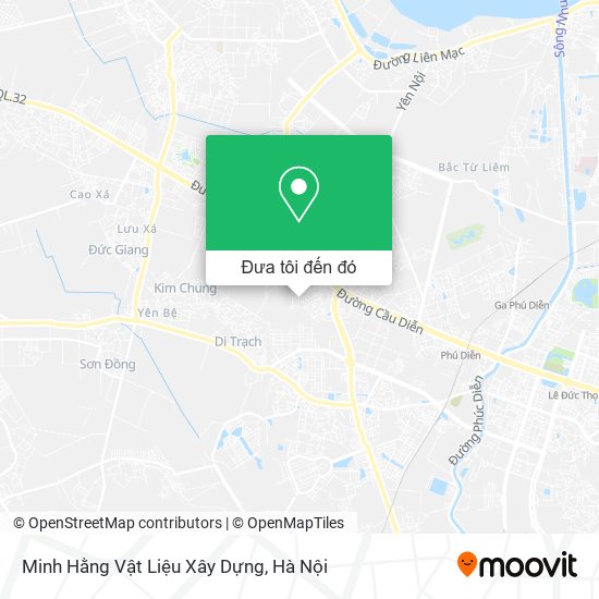 Bản đồ Minh Hằng Vật Liệu Xây Dựng