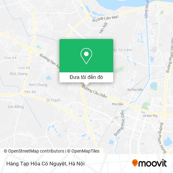 Bản đồ Hàng Tạp Hóa Cô Nguyệt