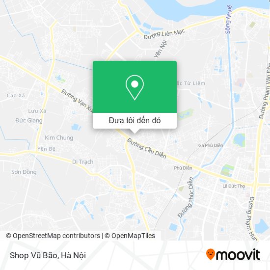 Bản đồ Shop Vũ Bão