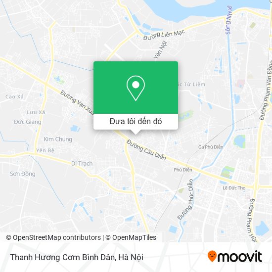 Bản đồ Thanh Hương Cơm Bình Dân