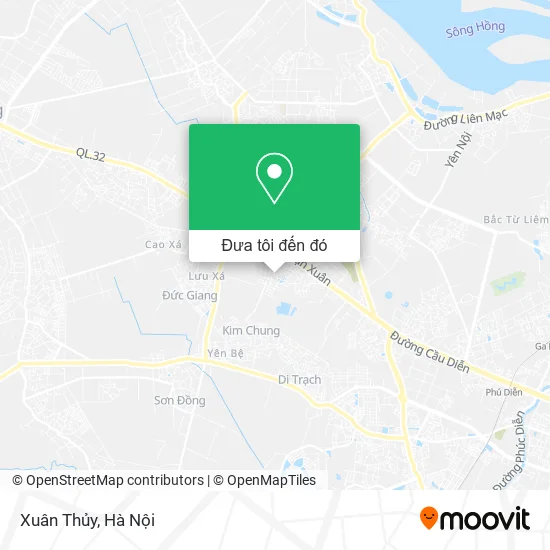 Bản đồ Xuân Thủy