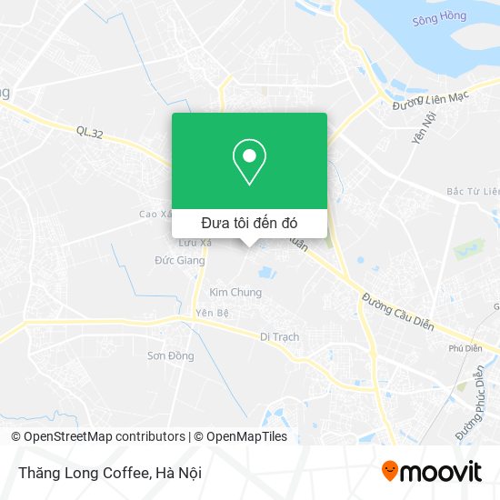 Bản đồ Thăng Long Coffee