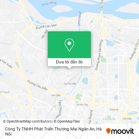 Bản đồ Công Ty TNHH Phát Triển Thương Mại Ngân An