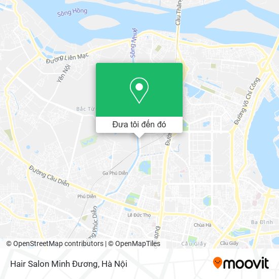 Bản đồ Hair Salon Minh Đương