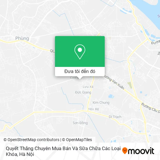 Bản đồ Quyết Thắng Chuyên Mua Bán Và Sữa Chữa Các Loại Khóa