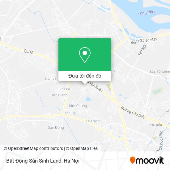 Bản đồ Bất Động Sản Sinh Land
