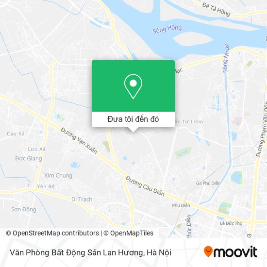 Bản đồ Văn Phòng Bất Động Sản Lan Hương
