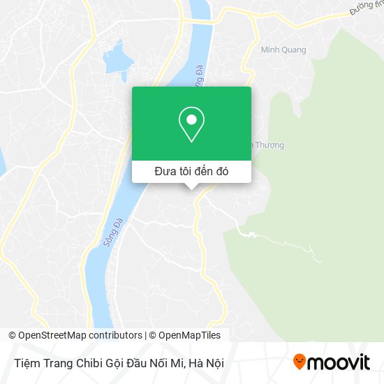 Bản đồ Tiệm Trang Chibi Gội Đầu Nối Mi