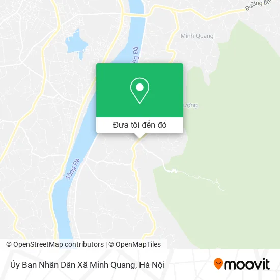 Bản đồ Ủy Ban Nhân Dân Xã Minh Quang
