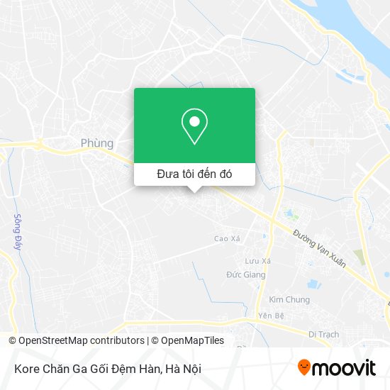 Bản đồ Kore Chăn Ga Gối Đệm Hàn