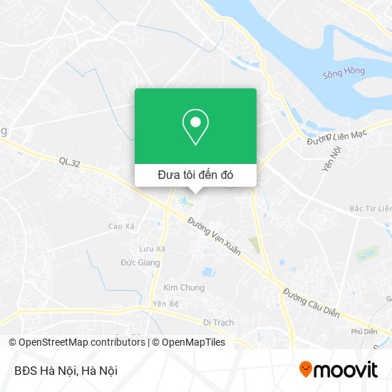 Bản đồ BĐS Hà Nội