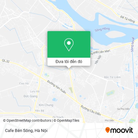 Bản đồ Cafe Bên Sông