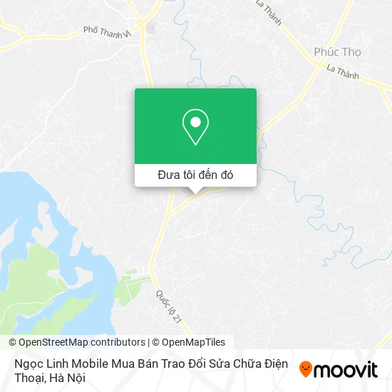 Bản đồ Ngọc Linh Mobile Mua Bán Trao Đổi Sửa Chữa Điện Thoại