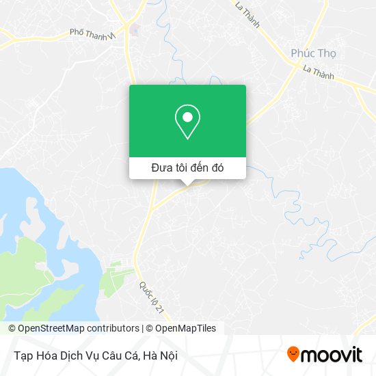 Bản đồ Tạp Hóa Dịch Vụ Câu Cá