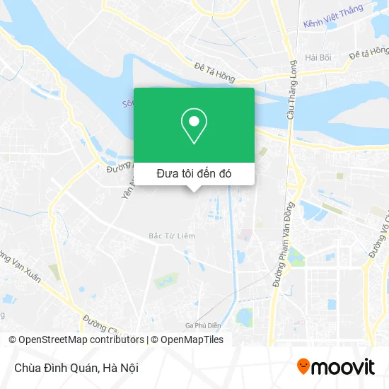 Bản đồ Chùa Đình Quán