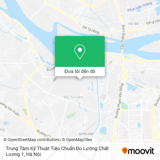 Bản đồ Trung Tâm Kỹ Thuật Tiêu Chuẩn Đo Lường Chất Lượng 1