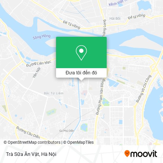 Bản đồ Trà Sữa Ăn Vặt
