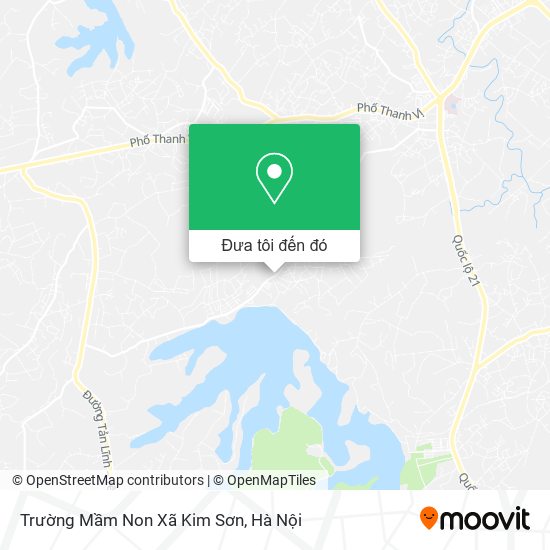 Bản đồ Trường Mầm Non Xã Kim Sơn